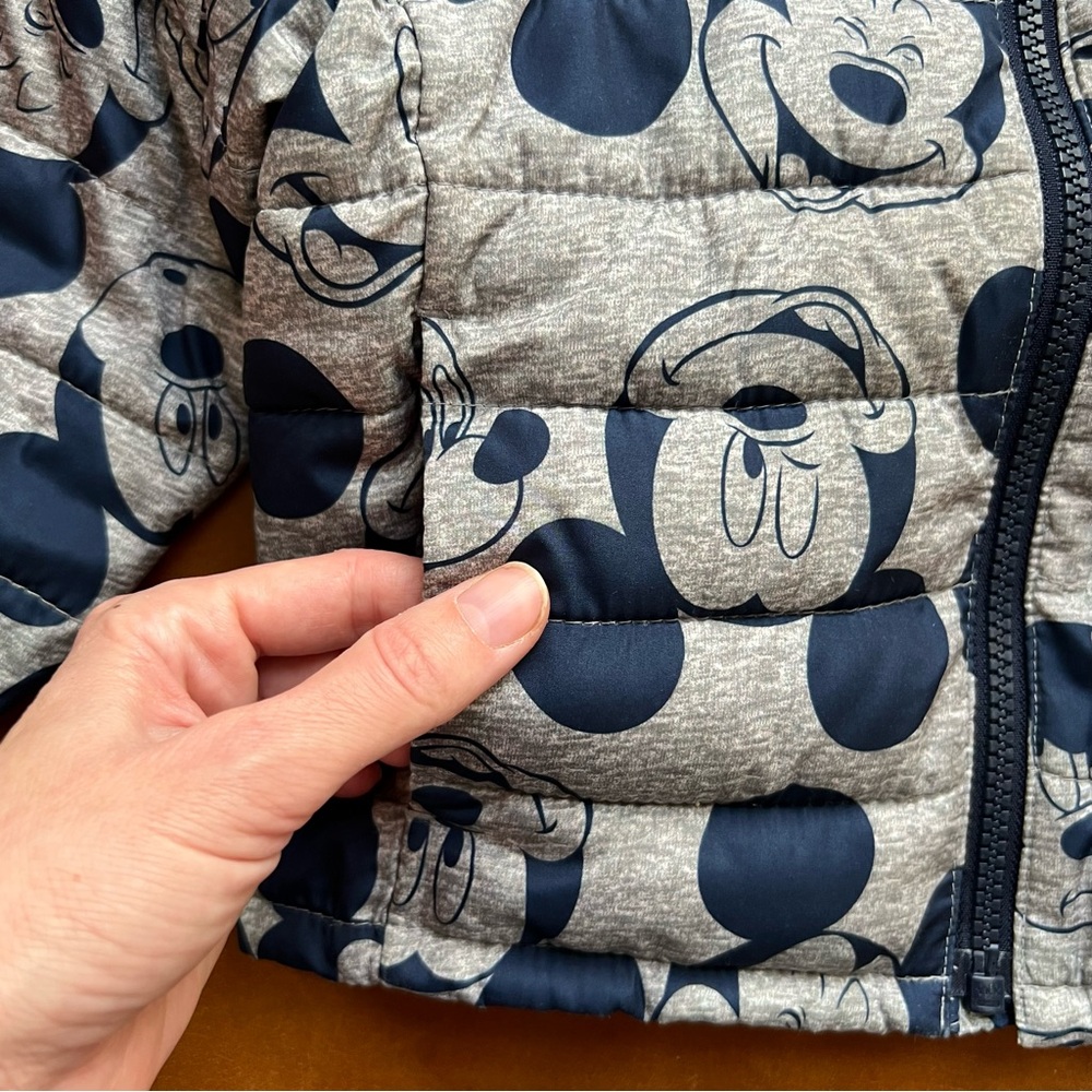 GAP Baby x Disney Mickey Mouse Puffer Jacket, 2T - Picture 3 of 10
